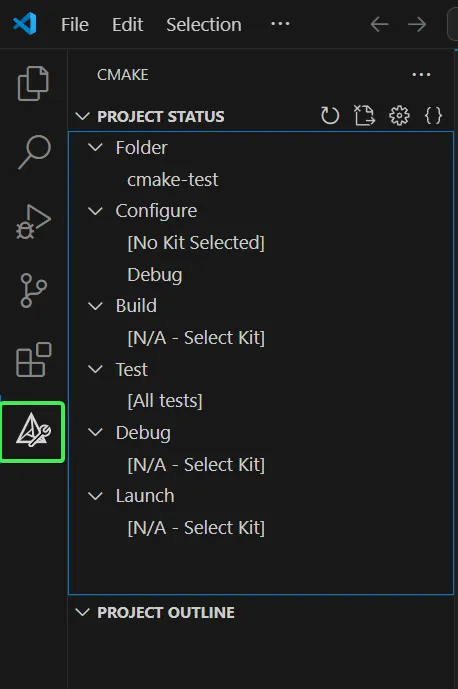 cmake extension icon